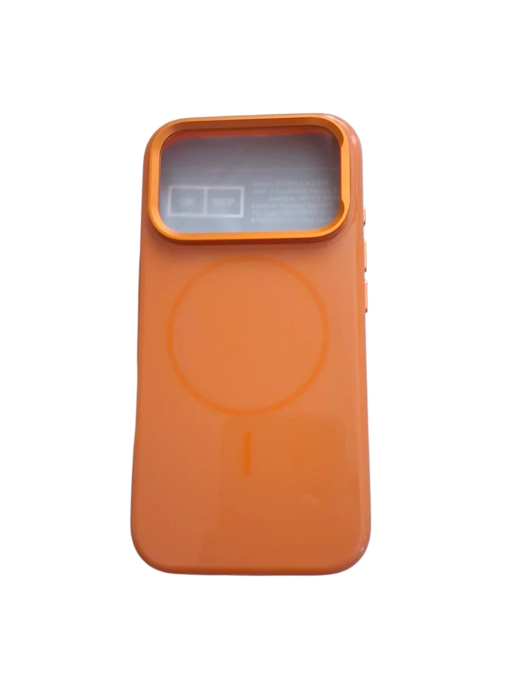 Orange Wireless Charger Case